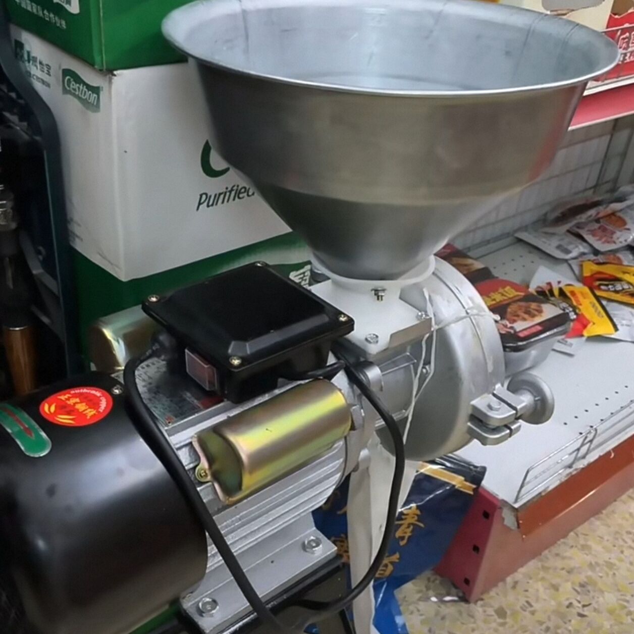 Grain Mill Grinder - Electric Grain Mill Grinder Corn Peanut
