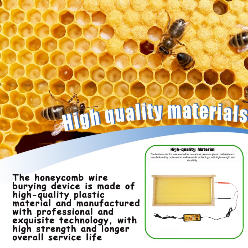 Beehive Frame Wax - ABFI EU Plug Beekeeping Supplies Electric