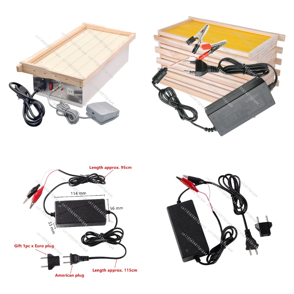 Beehive Frame Wax - Bee Wax Comb Foundation Electric Frame