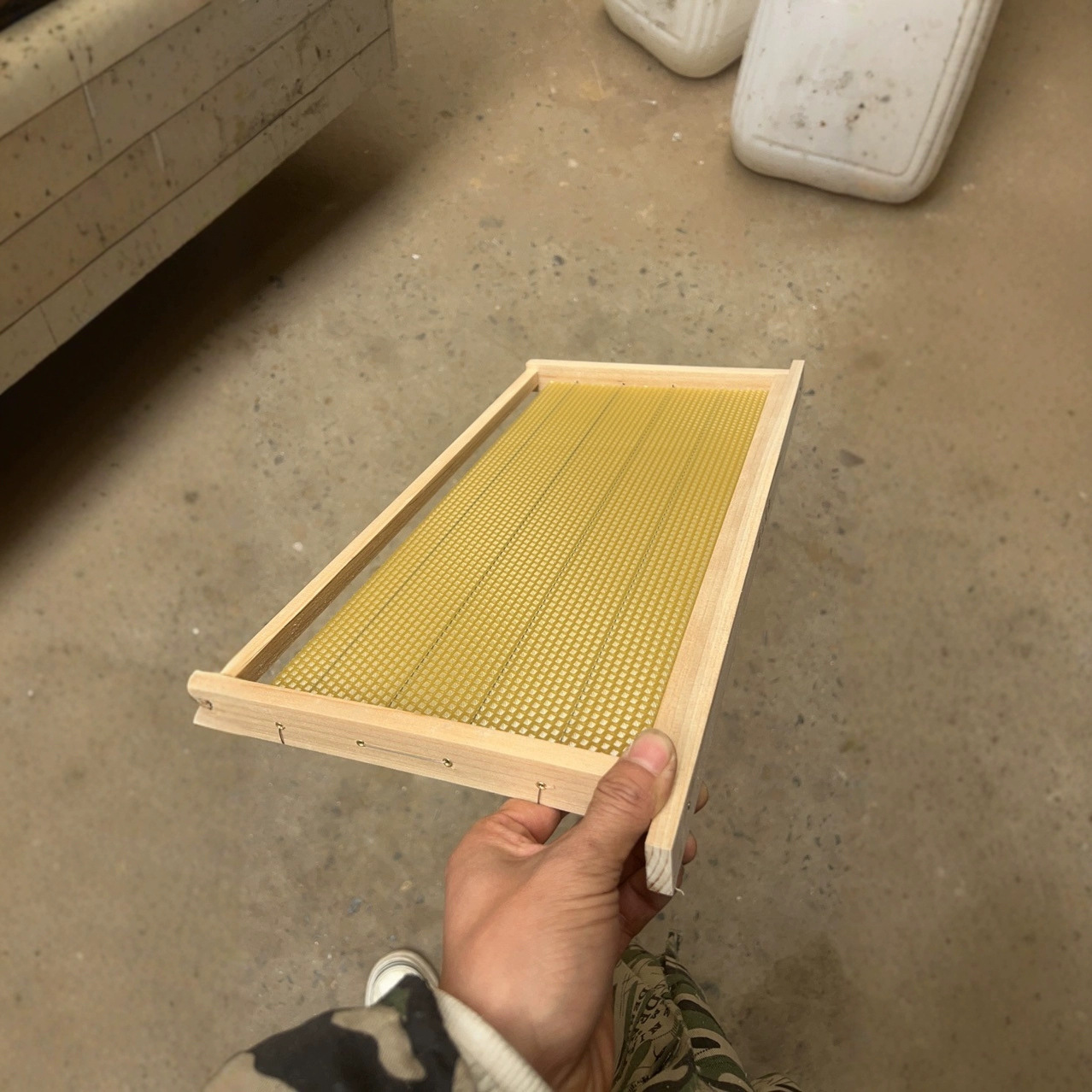 Beehive Frame Wax - 8 Frame Beehive Full Kit Wax