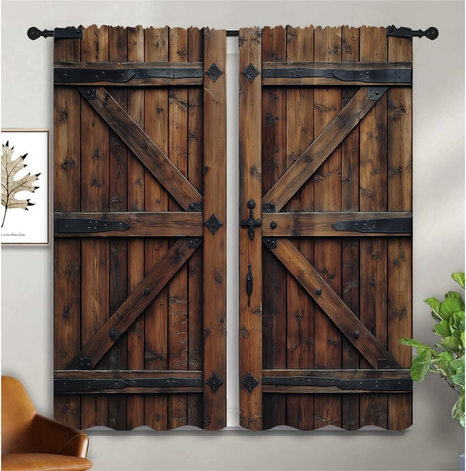 Farming Japan - Country Farmhouse Door Boy Girls Blackout