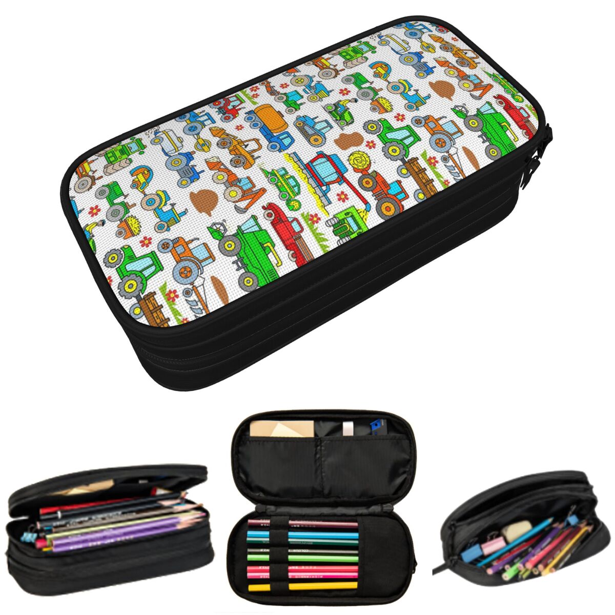 Agriculture Farming School - Tractor Agricultural Machines Farm Equipment Pencil