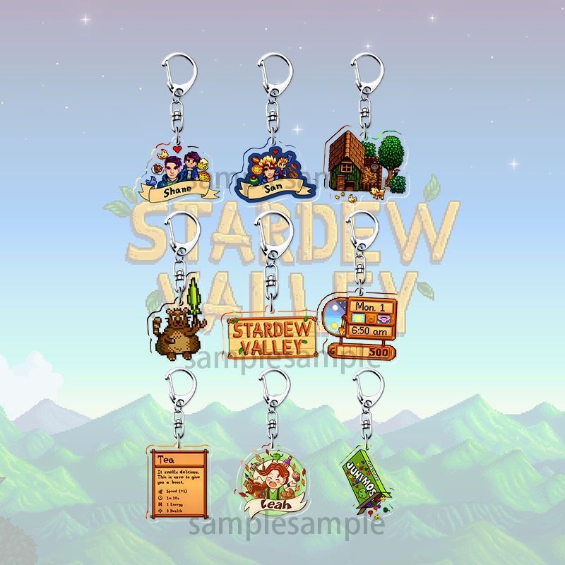 Stardew Valley Pixel Acrylic K - огляд і ціна Farming Japan
