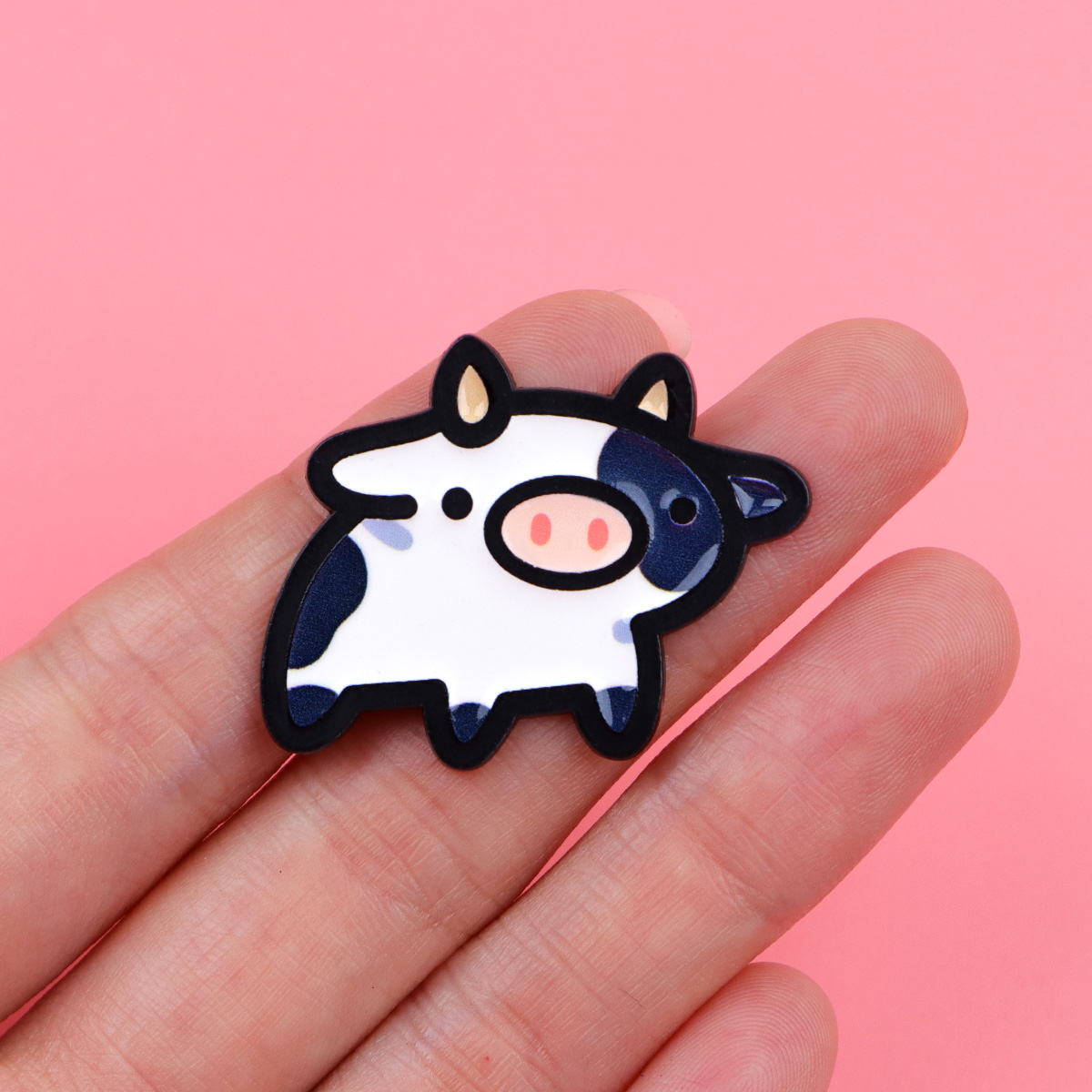 Cartoon Farm Cow Brooch Animal - огляд і ціна Farming Japan
