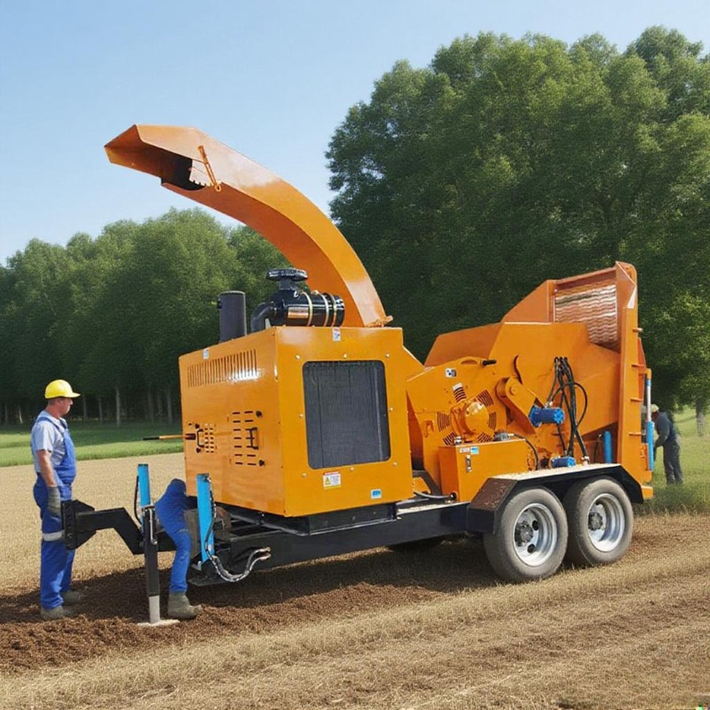 High Performance Wood Chipper  - огляд і ціна Farming Japan
