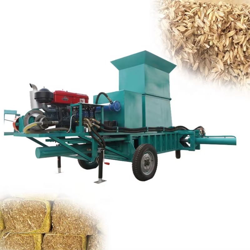 Mobile Diesel Hydraulic Alfalf - огляд і ціна Silage Baler Machine