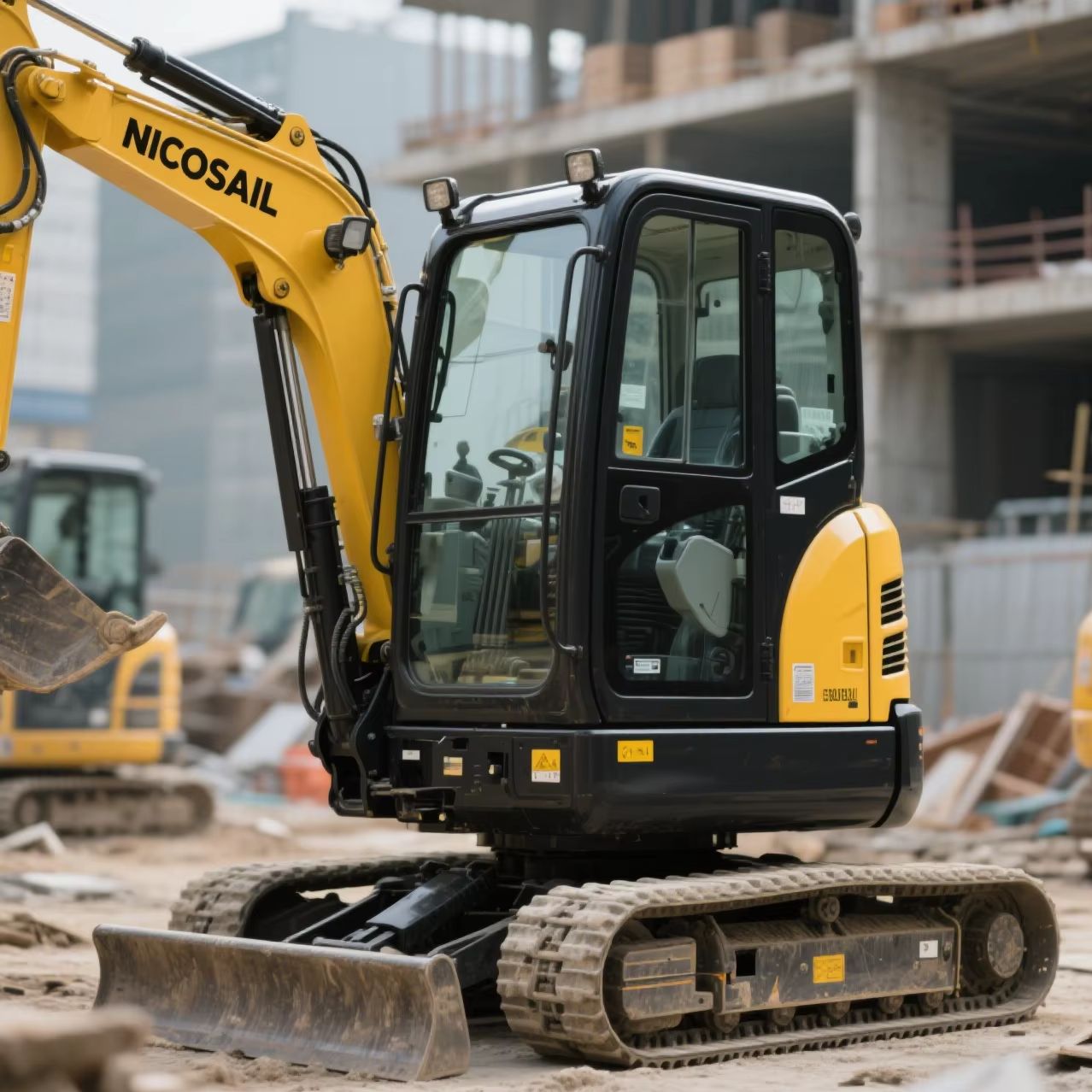 1-Ton Diesel Mini Excavator Ad - огляд і ціна Agriculture Farming New Technology