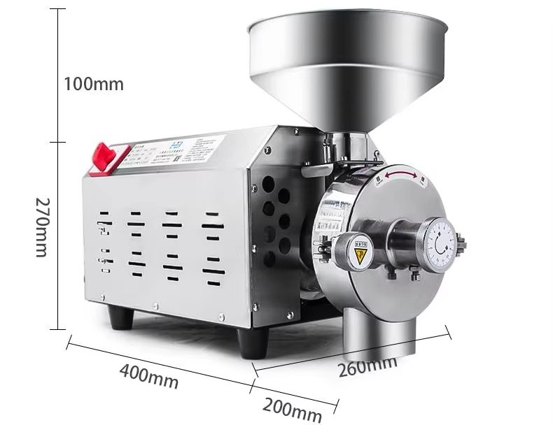 50-300 Mesh Commercial Micron  - огляд і ціна Grain Mill Grinder