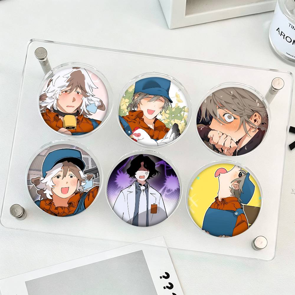 Manhwa Mr As Farm Round Badge  - огляд і ціна Farming Japan