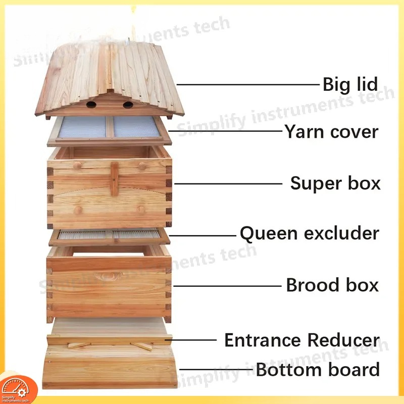 Automatic Self-Flowing Beehive - огляд і ціна Beehive Frame Wax