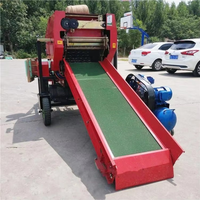 2024 Full Automatic Di esel En - огляд і ціна Silage Baler Machine